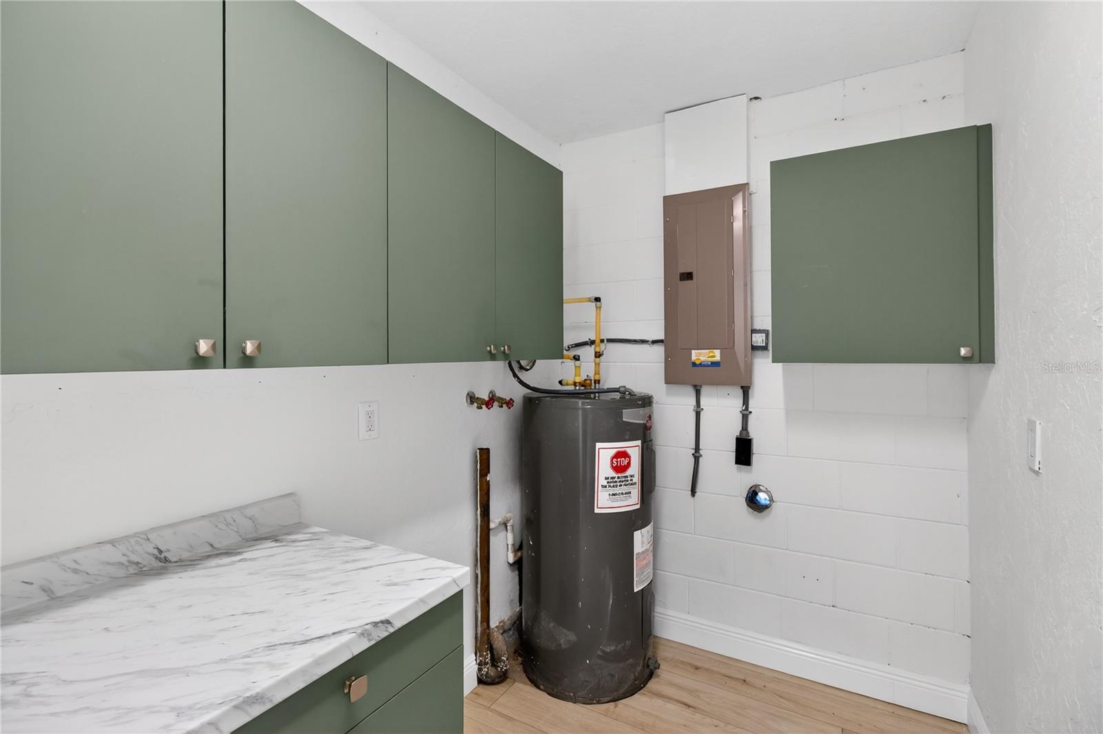 Indoor Laundry Room