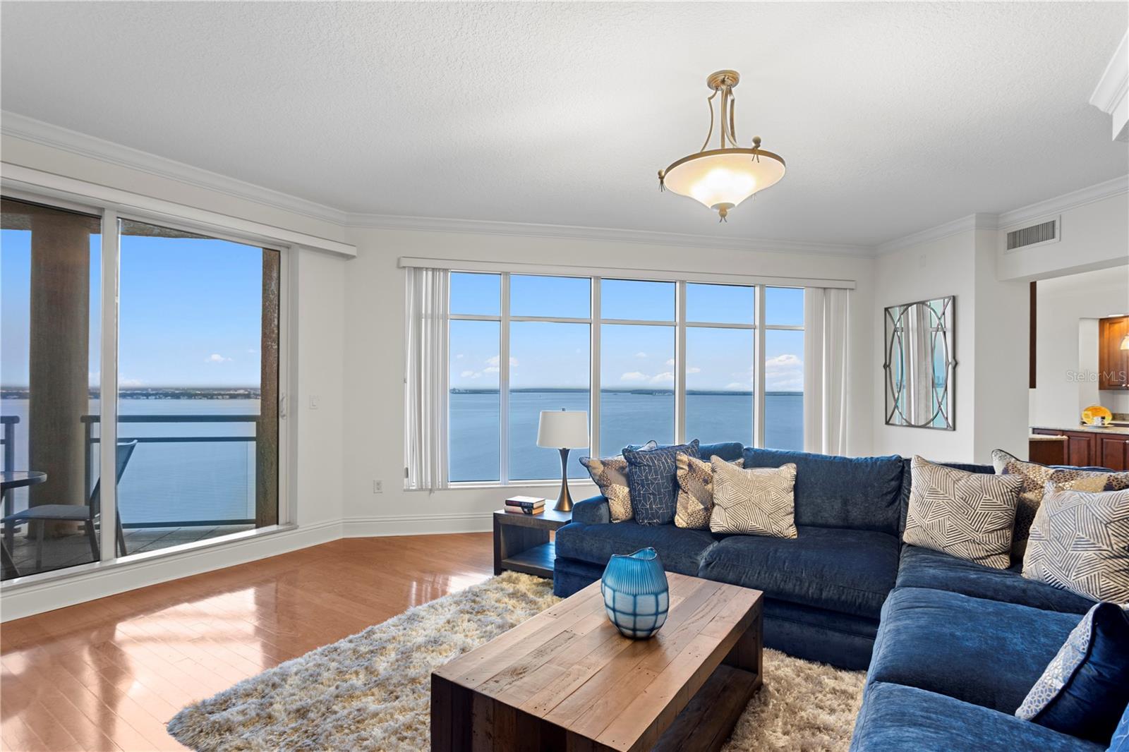 Views so captivating, it feels like you’re floating over the water.