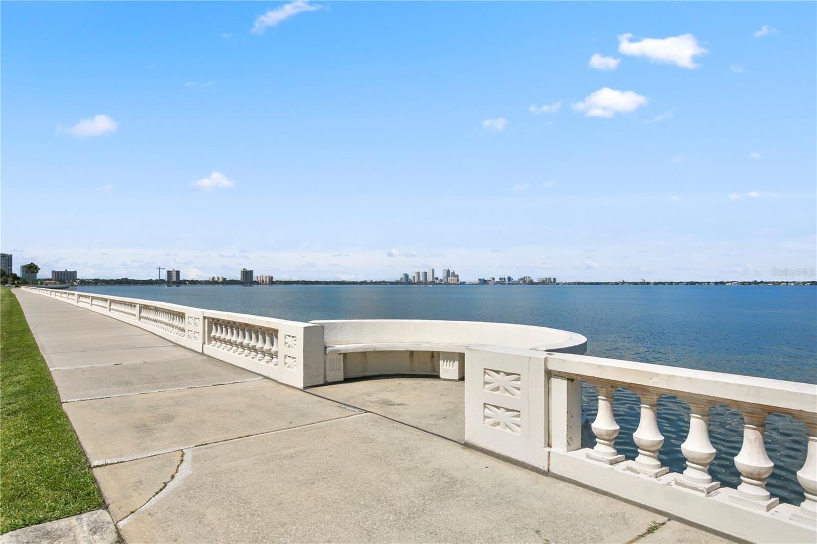 Stroll along Bayshore at your leisure, with scenic waterfront walks just steps from your residence.