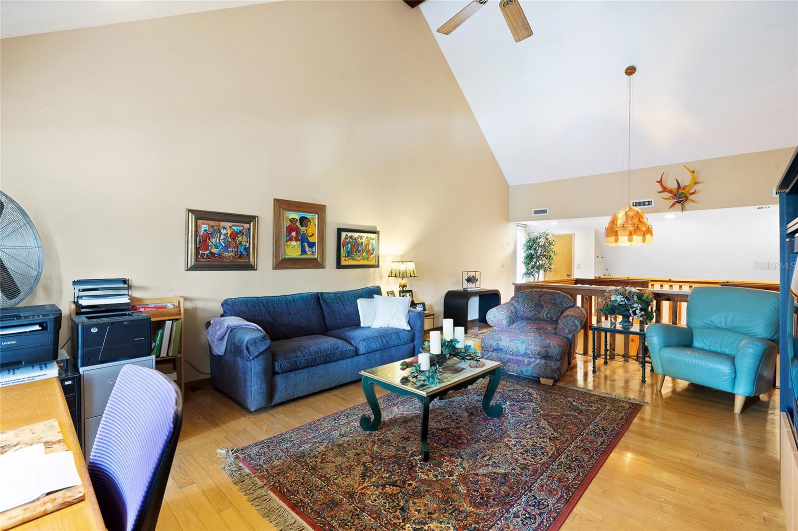 upstairs loft/family room