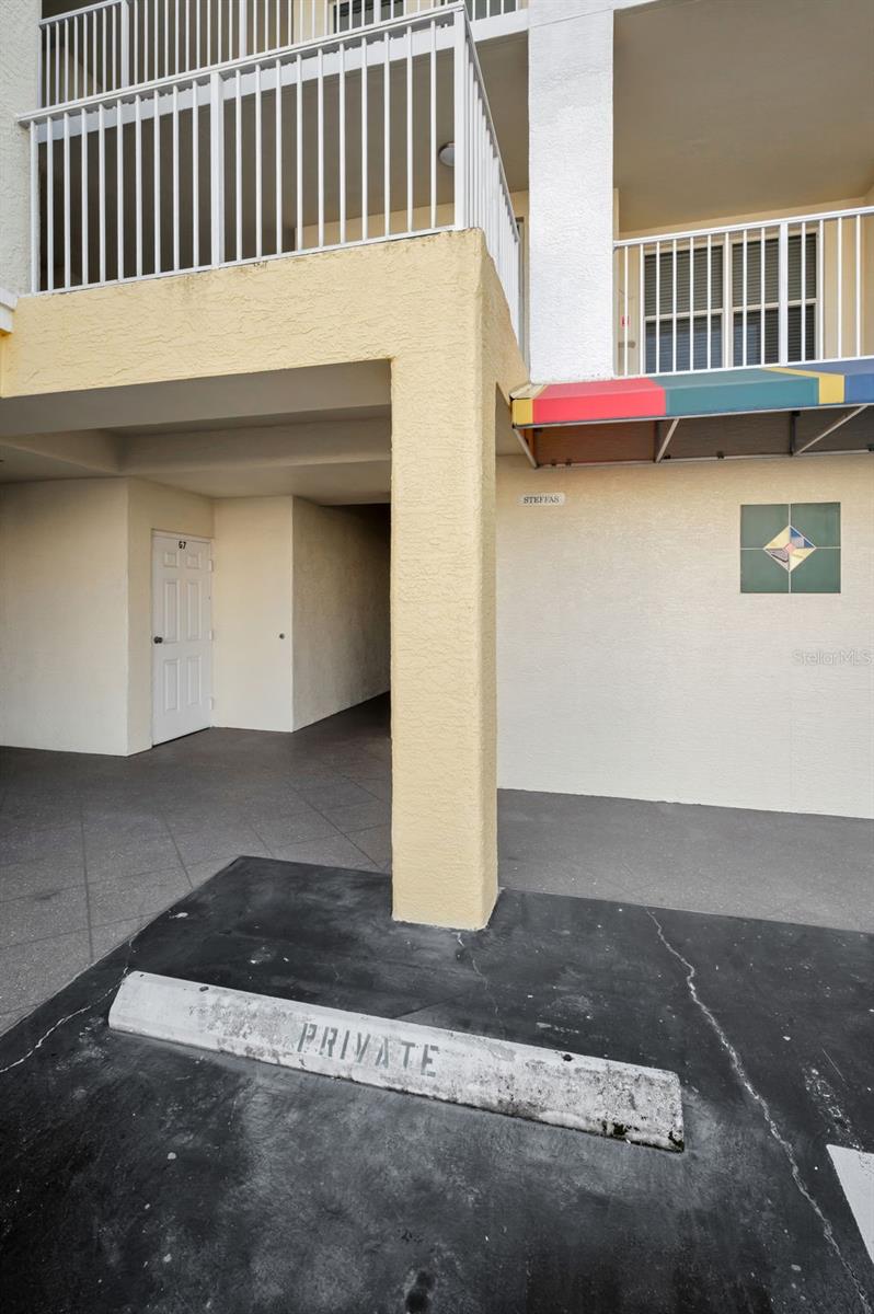 Reserved Parking Spot