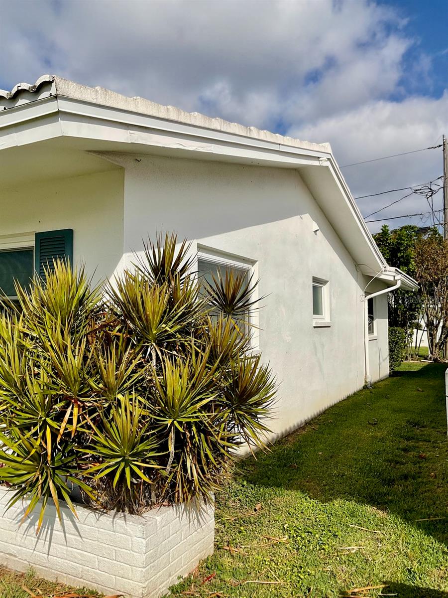 Exterior- bedroom side of house