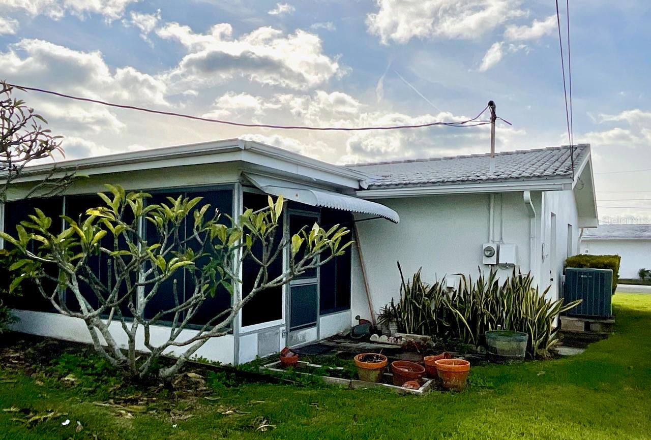 Exterior - Florida room and patio