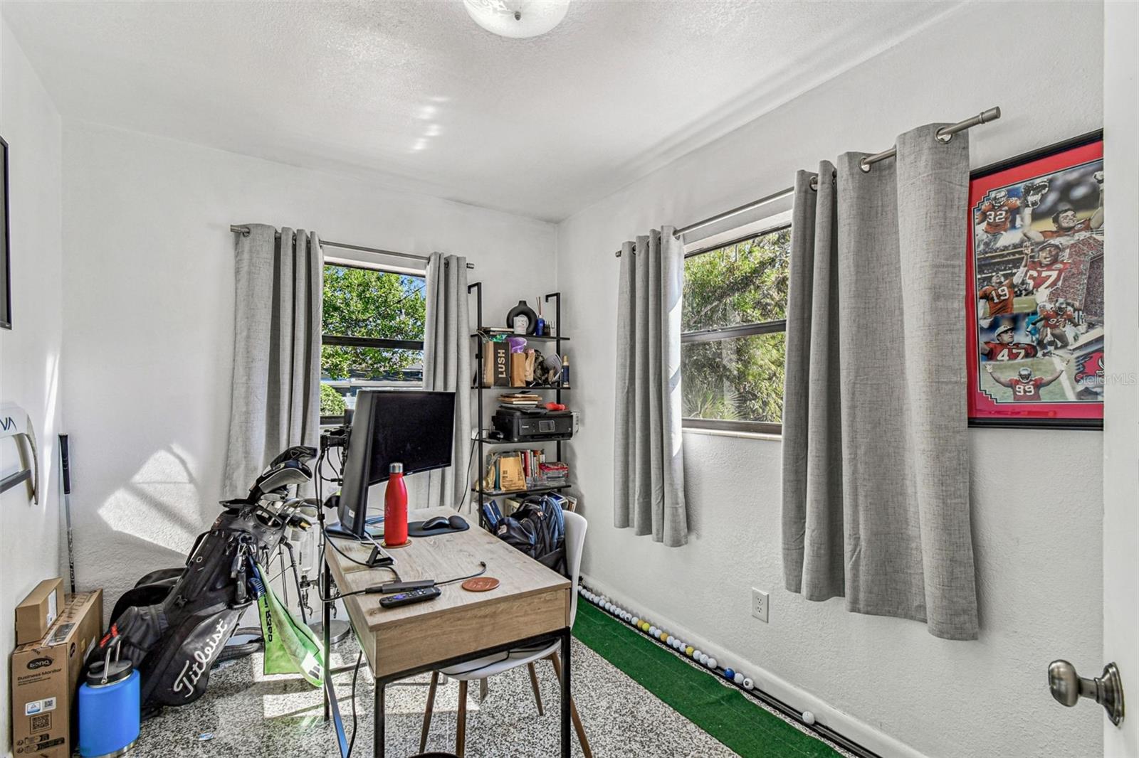 bedroom 2 used as an office