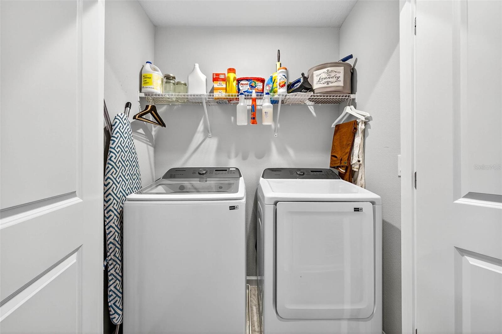 Upstairs Laundry Closet