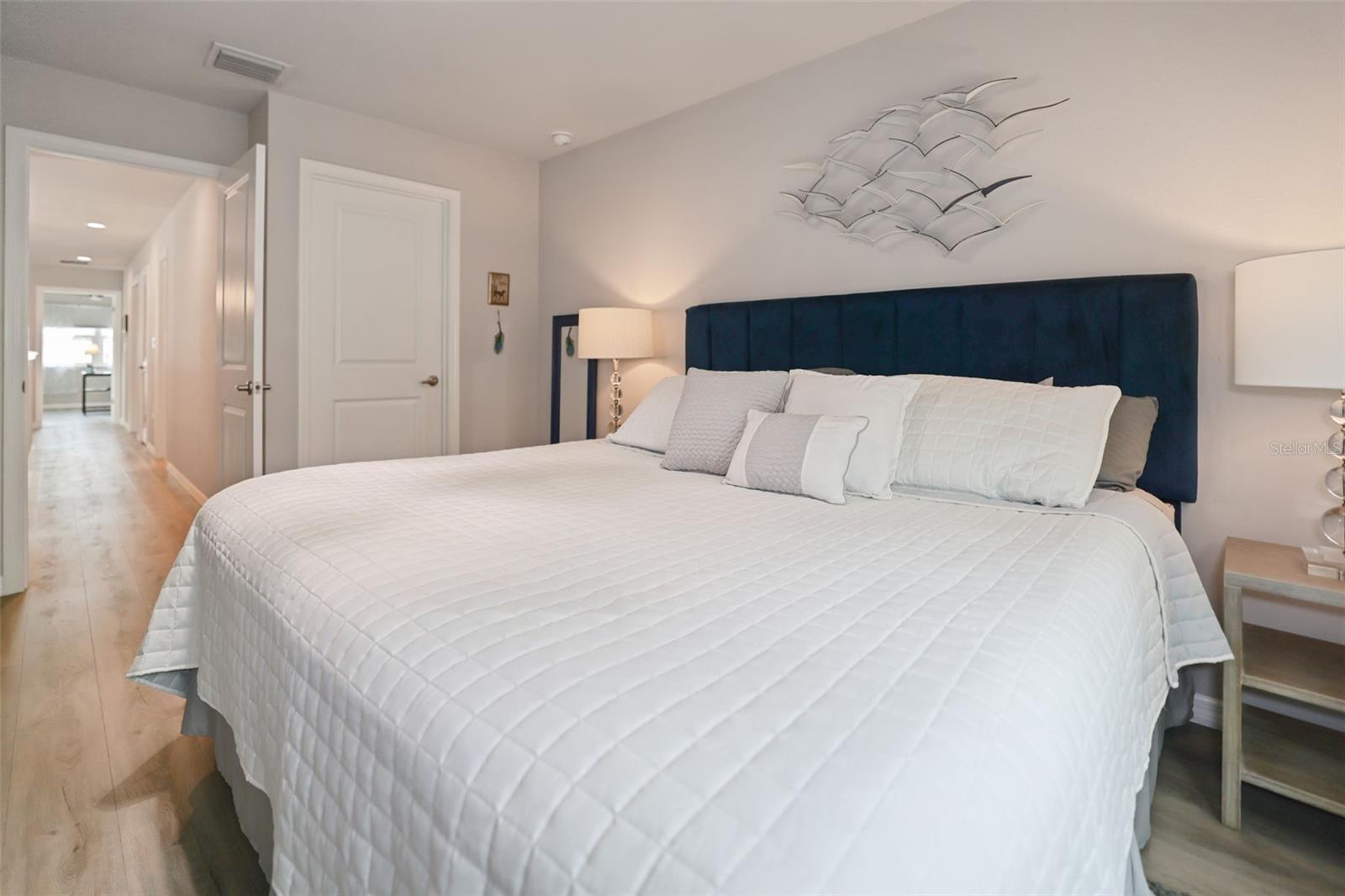 Second bedroom large enough for king bed