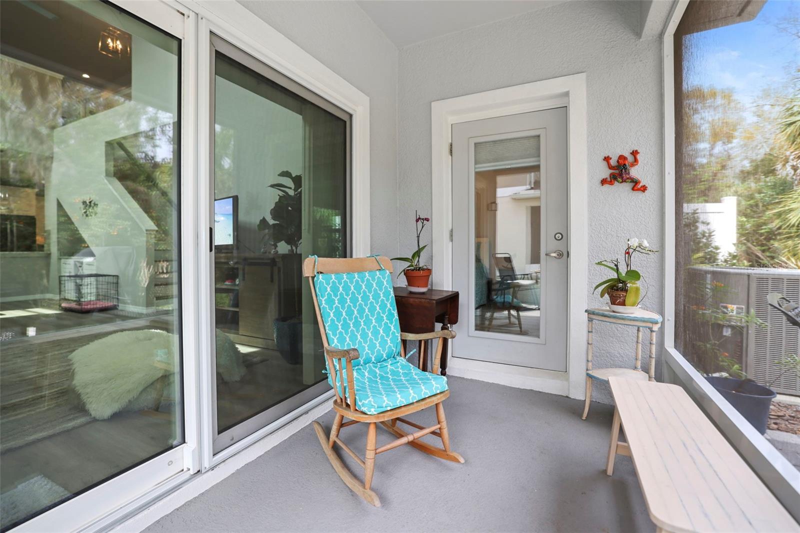 Screened lanai to relax in