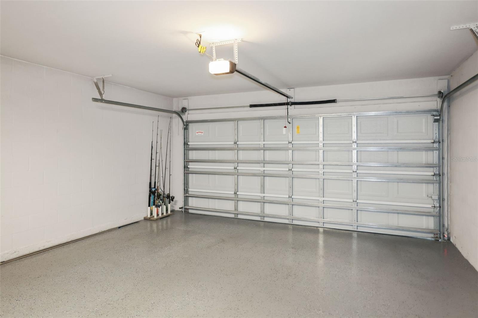 Two-car garage with impact door