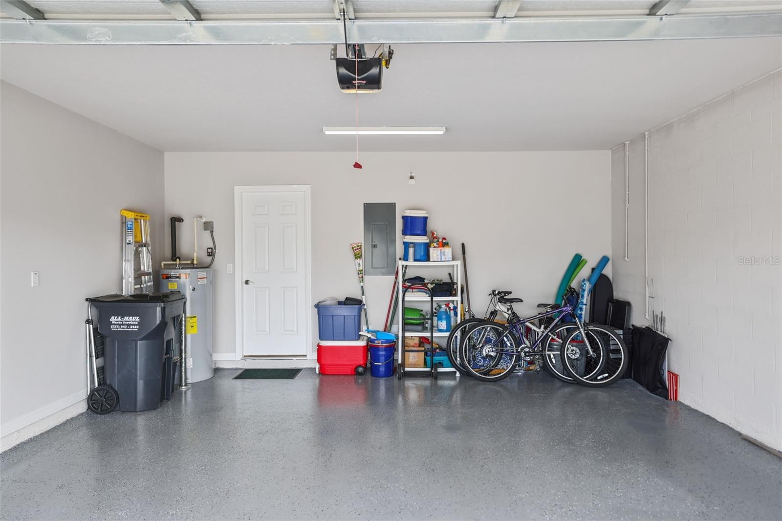 Plenty of room in front of garage