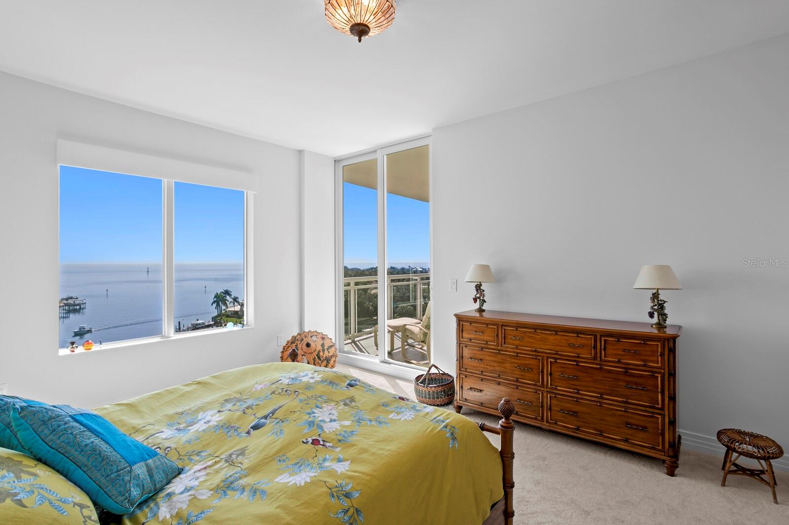 Primary Bedroom with access to Balcony