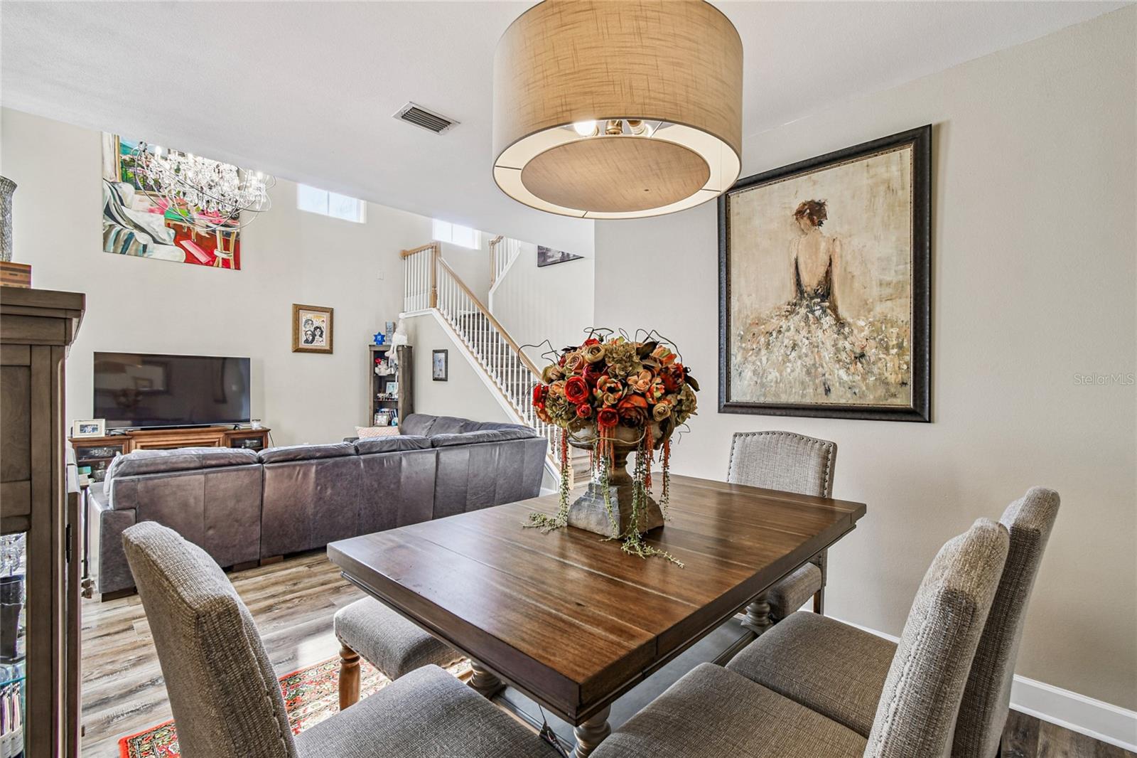 Dining room with Combo living room