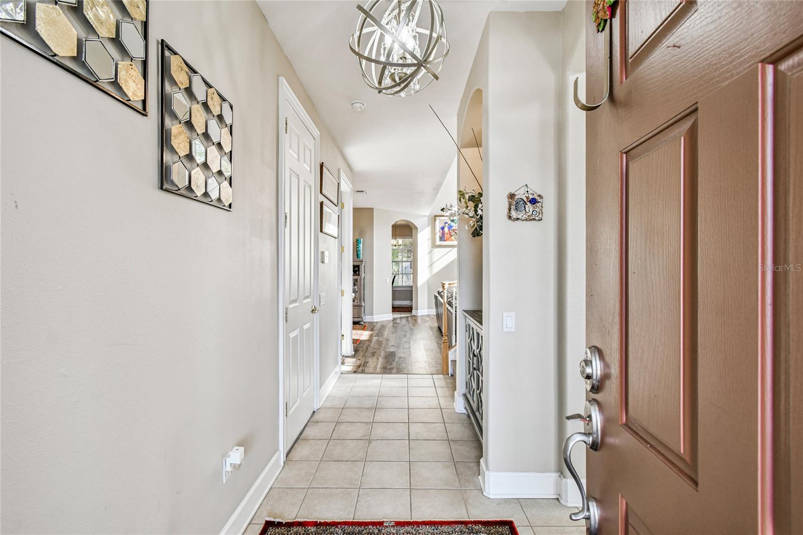 When you open the door