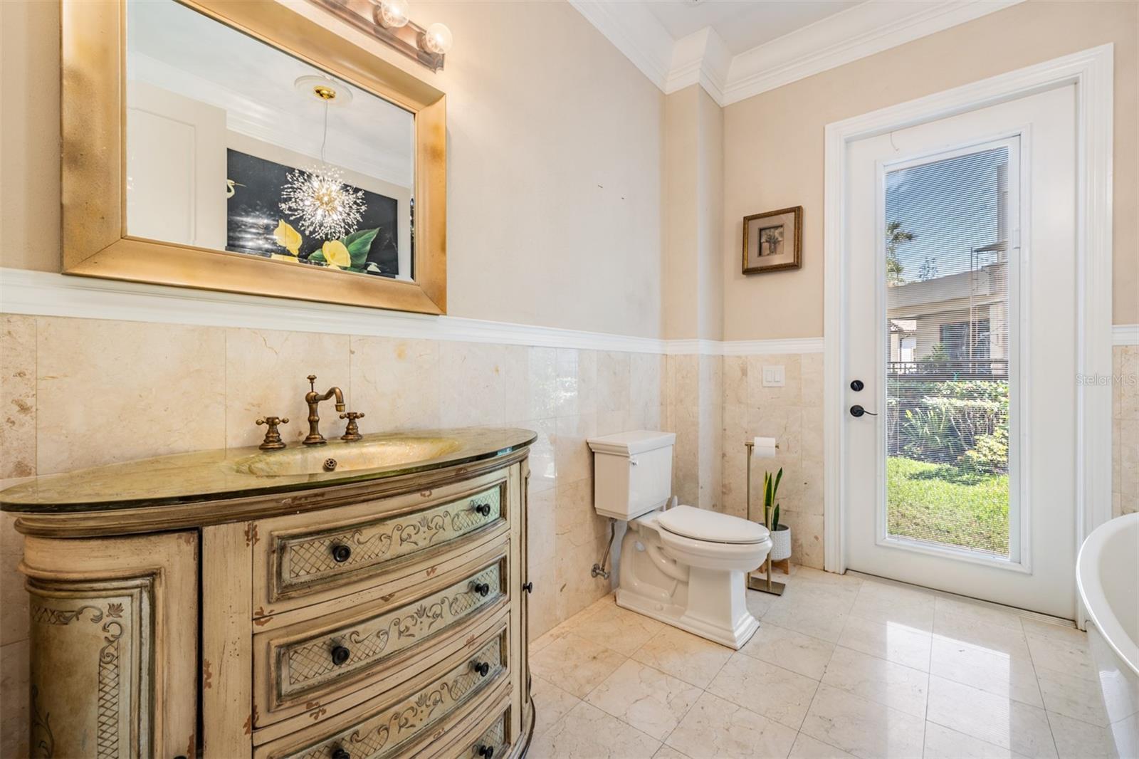 First level bathroom