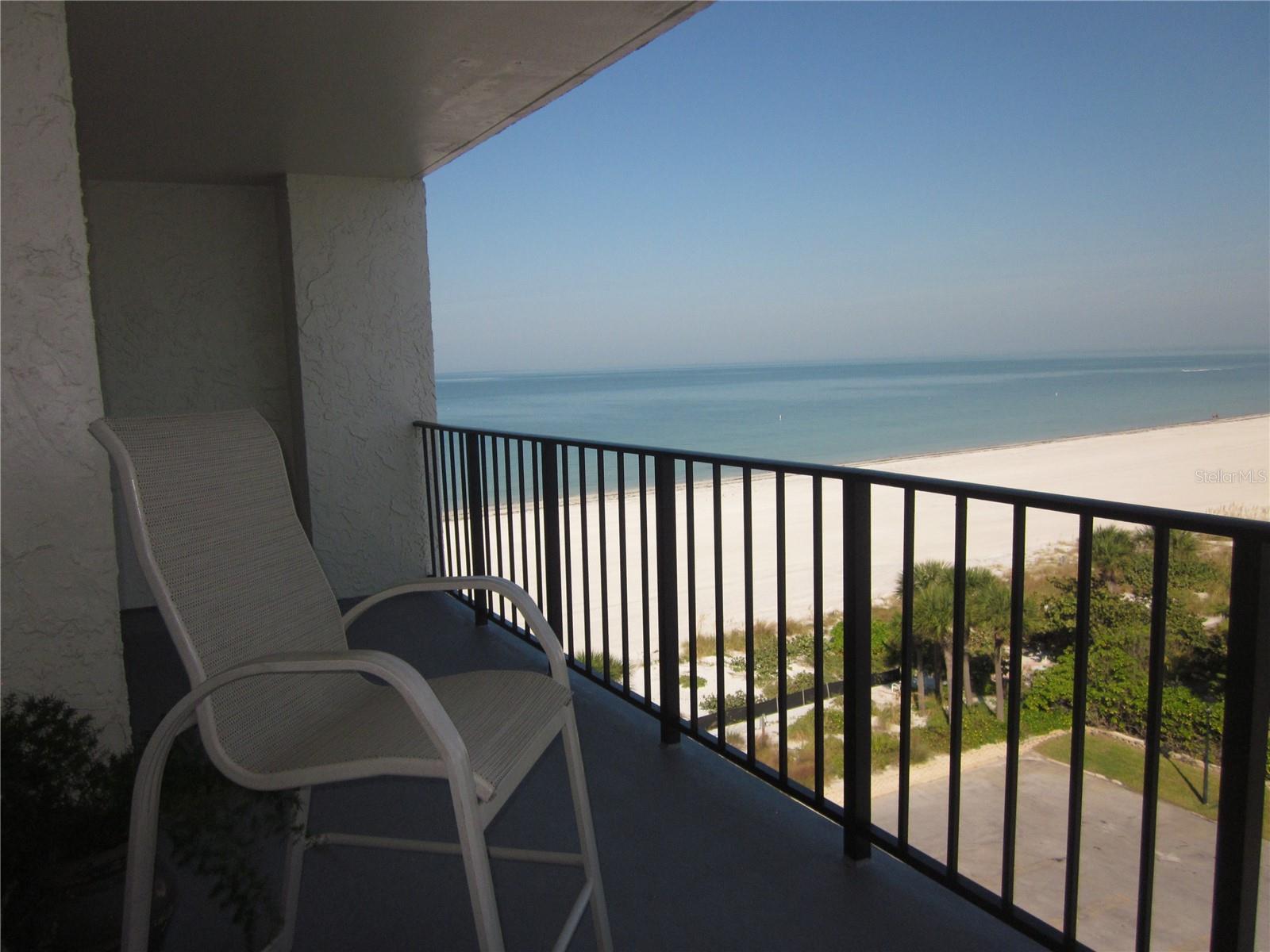 Balcony with breathtaking water views of both the beach & Harbor!