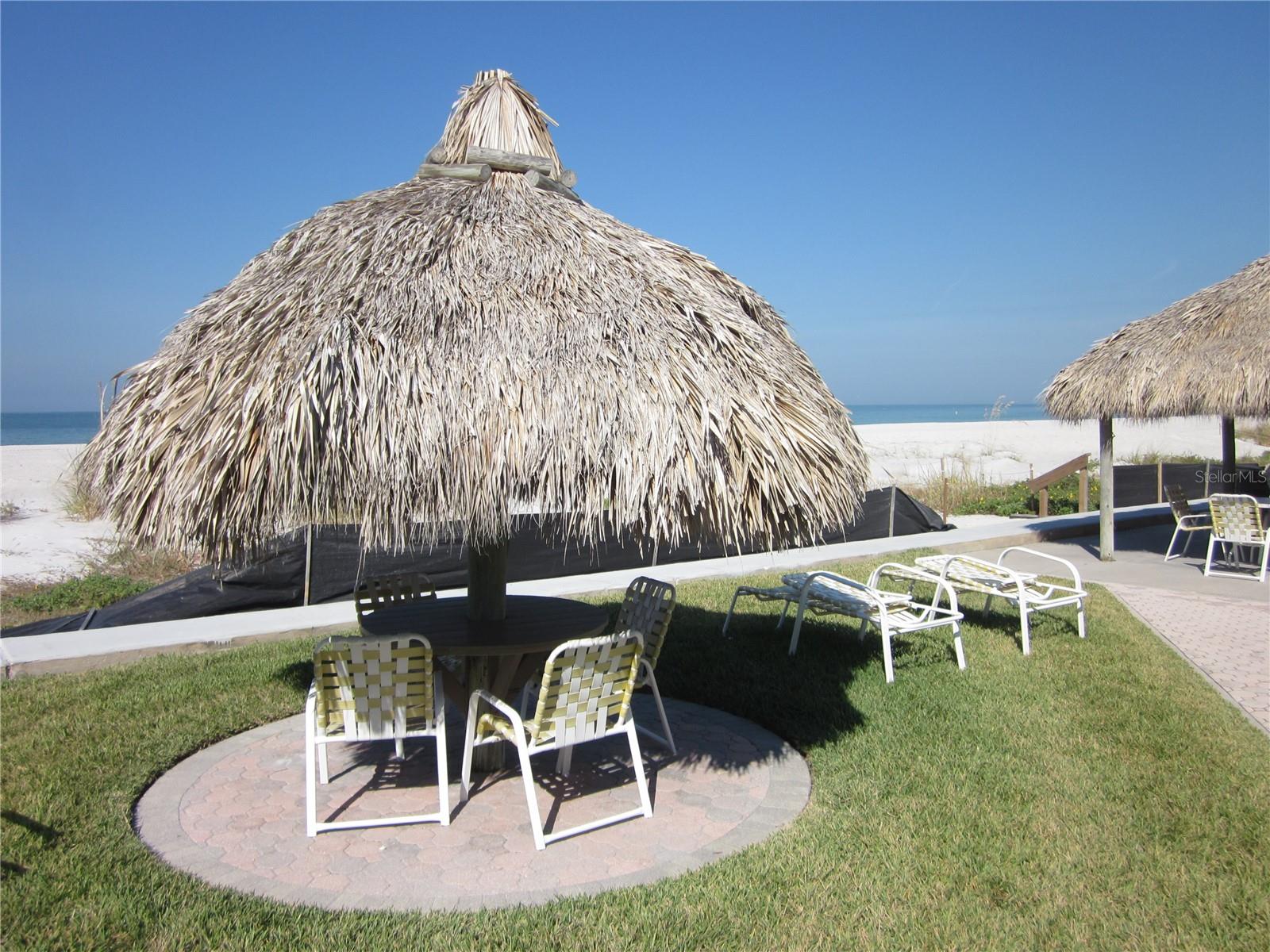 Community beach side tables