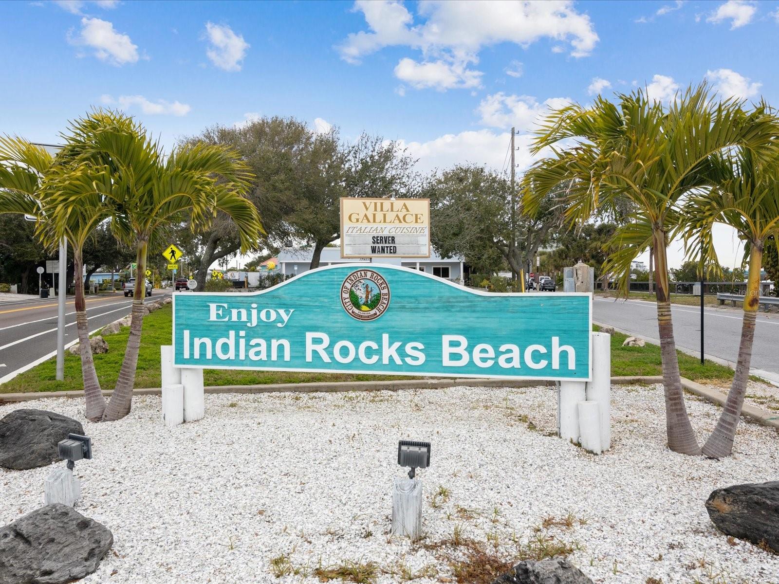 Ride bikes toIndian Rocks Beach