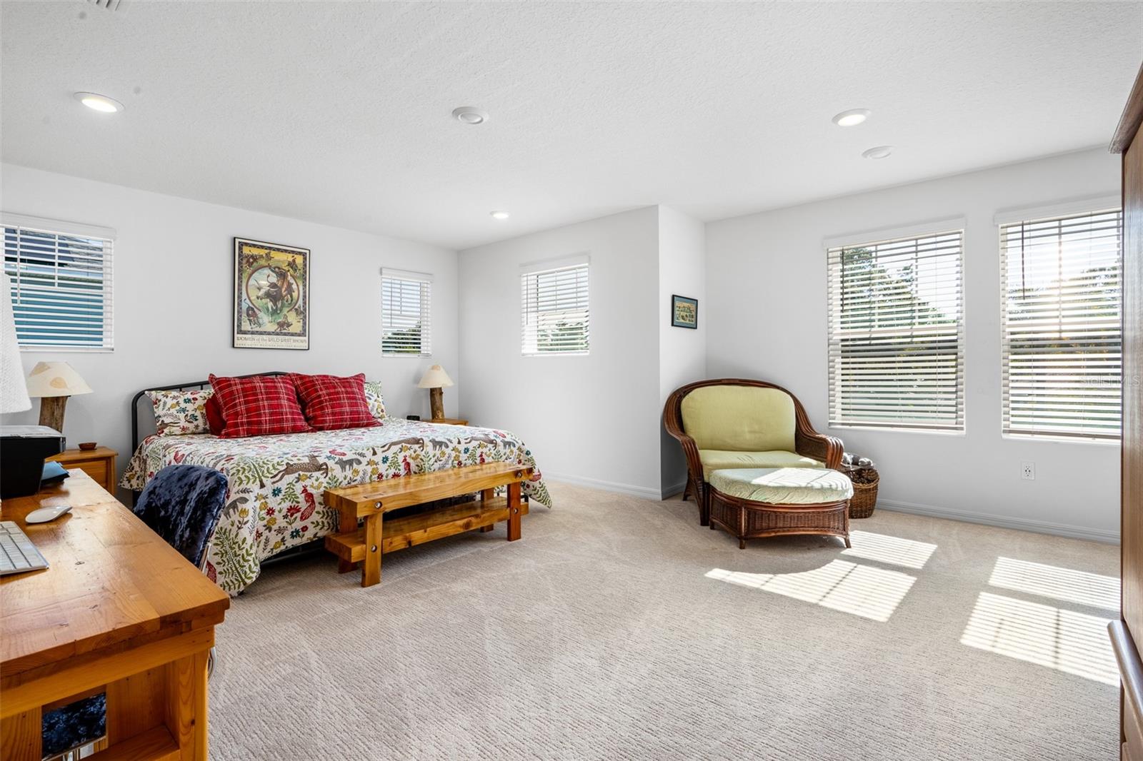 Tons of light in the primary suite!