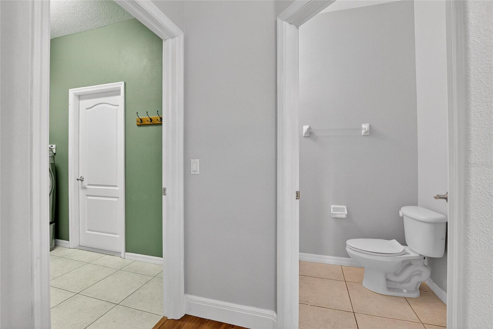 Half Bathroom on 1st Floor