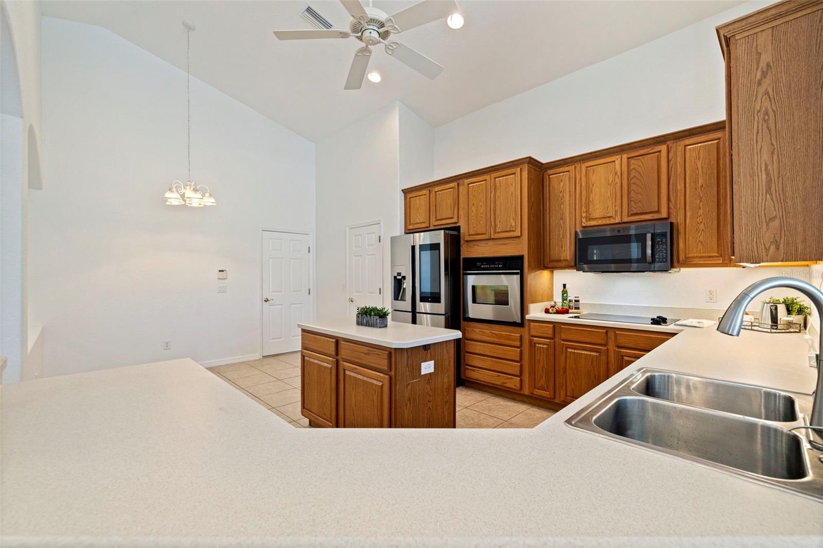 Lots of Counter & Cabinet Space