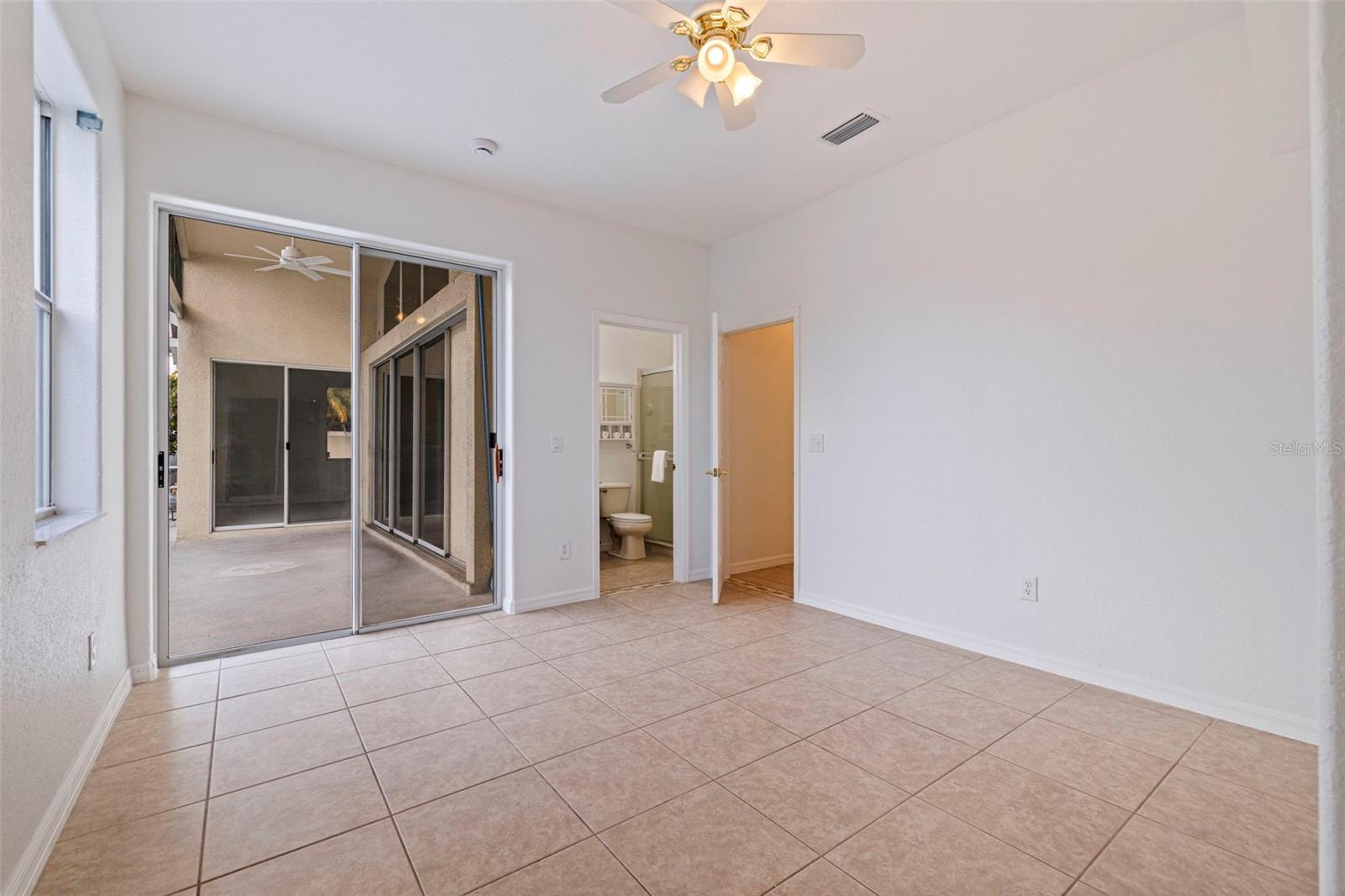 Bedroom #2 access to Pool area
