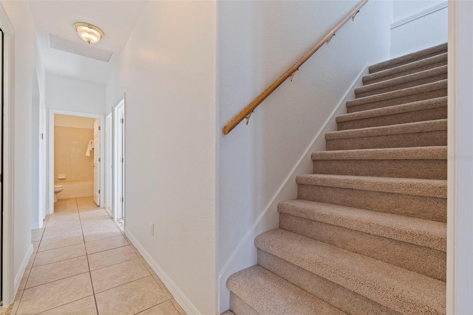 Bedroom Corridor and Stairway to Bonus Room