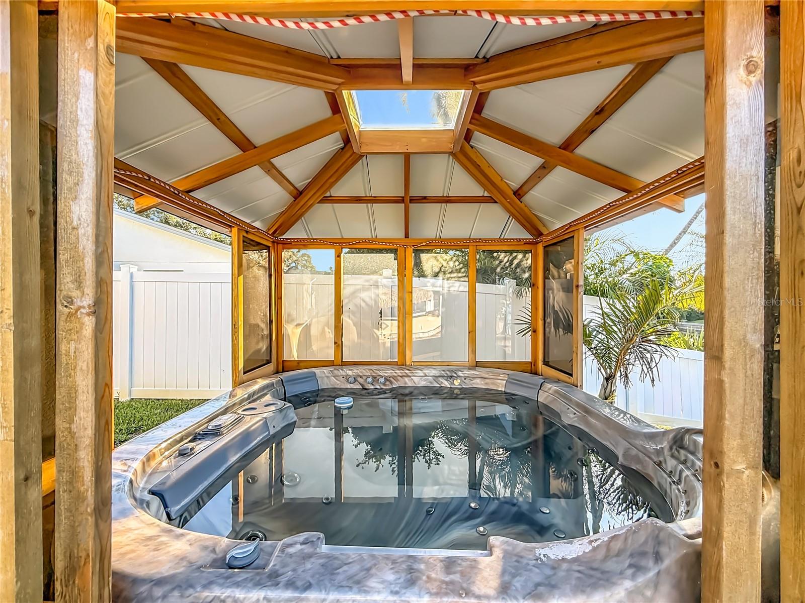 Spa with Multi Season Windows