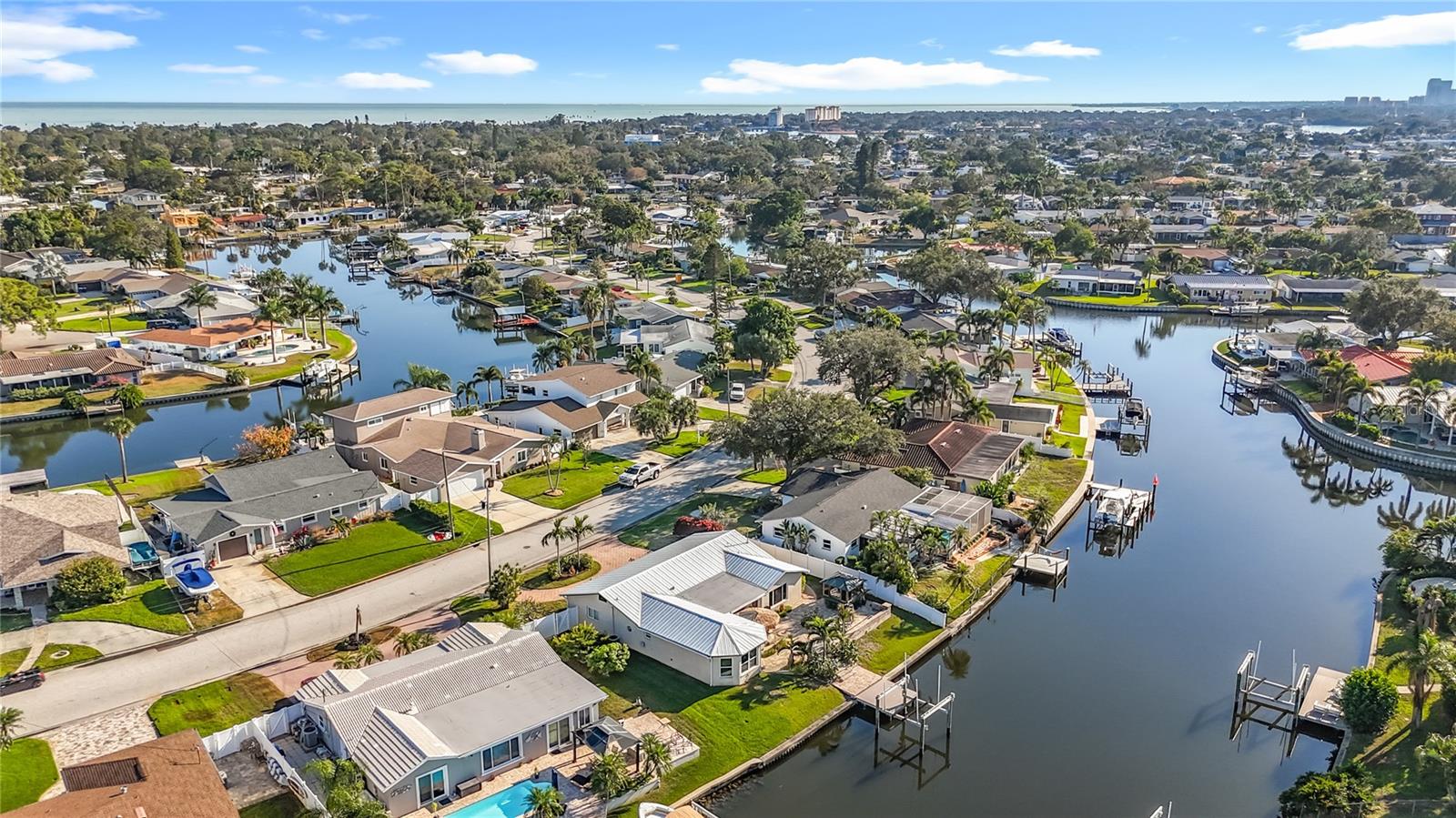 Aerial View East - Gulf of America in Distance