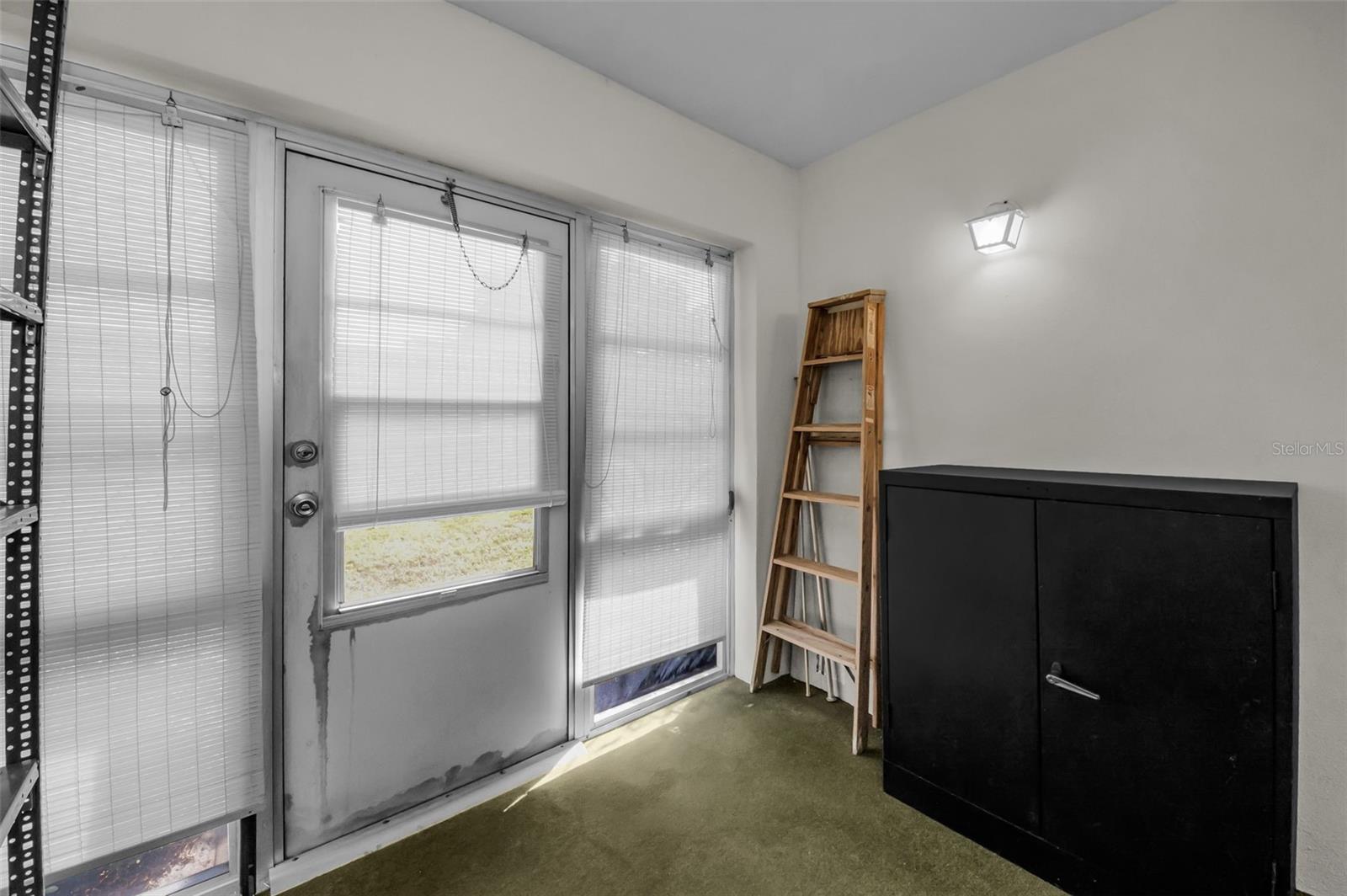 used for additional storage space