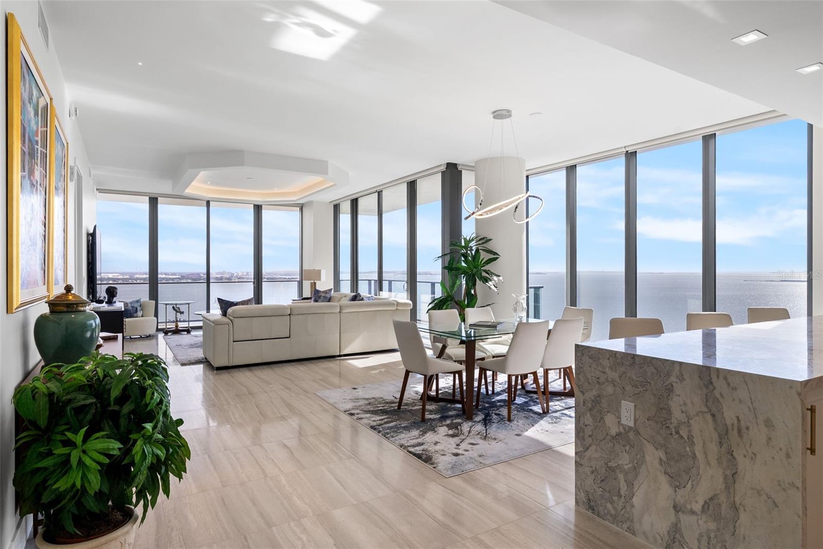 Living and Dining Rooms