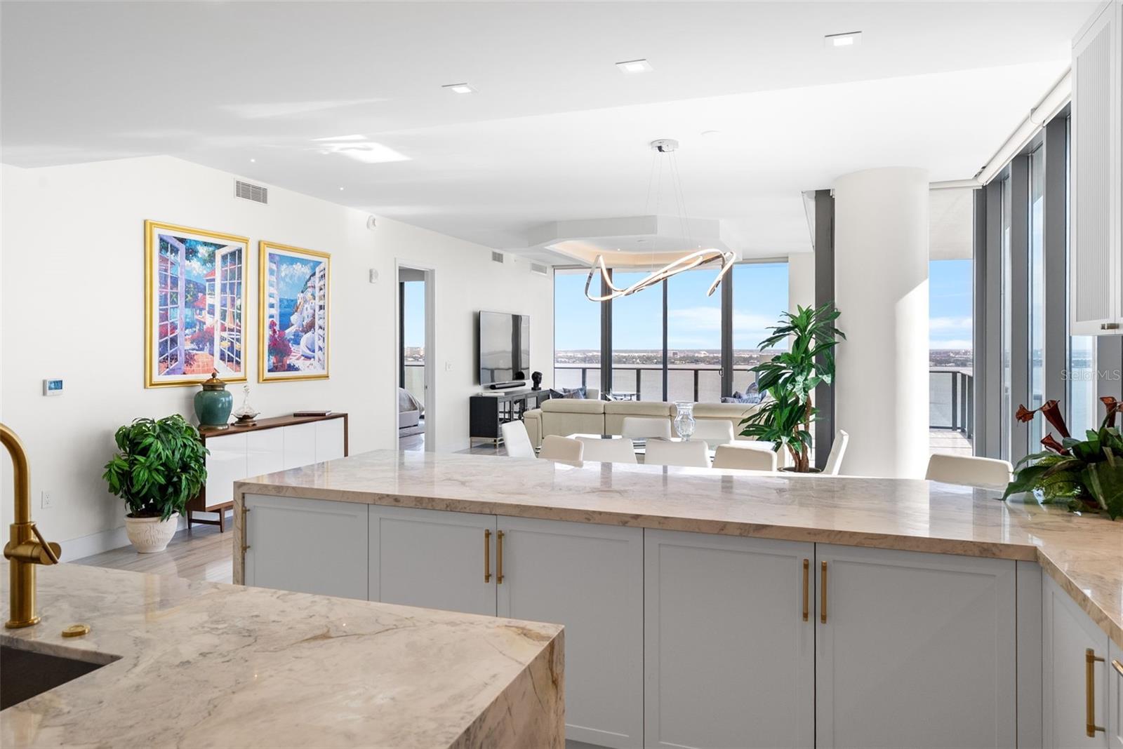 Gourmet Kitchen with Wine Fridge