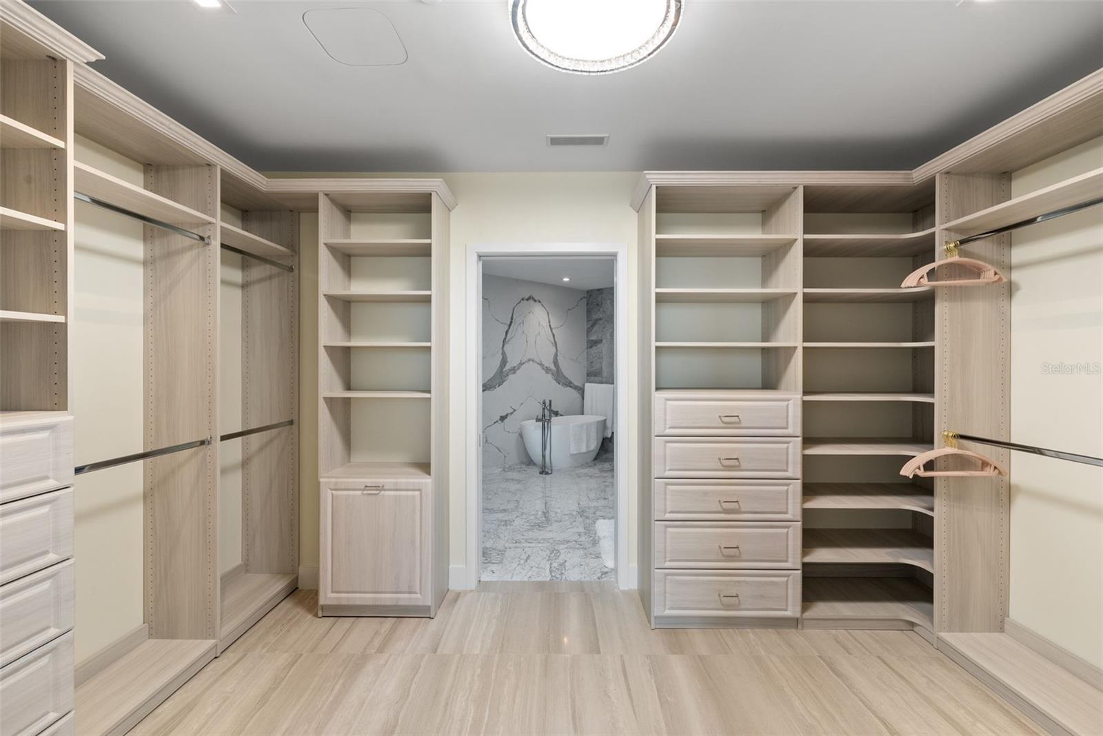 Primary Bedroom Walk In Closet