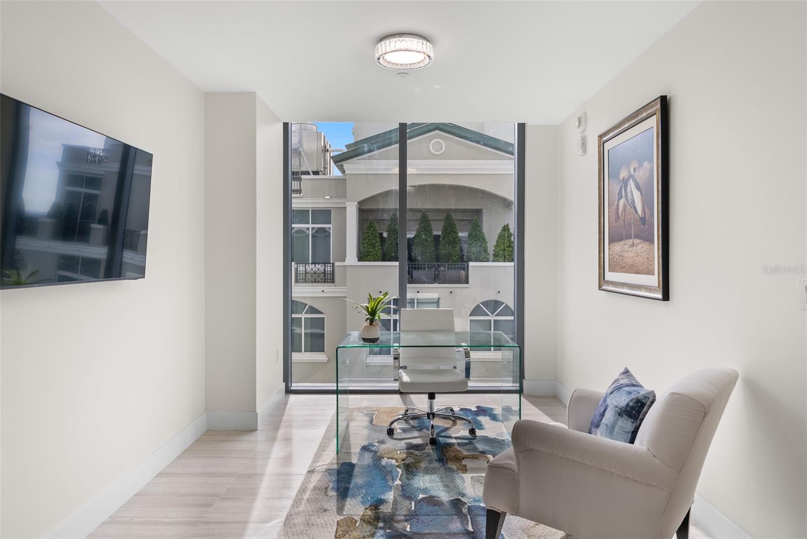 Office or Den with Half Bath