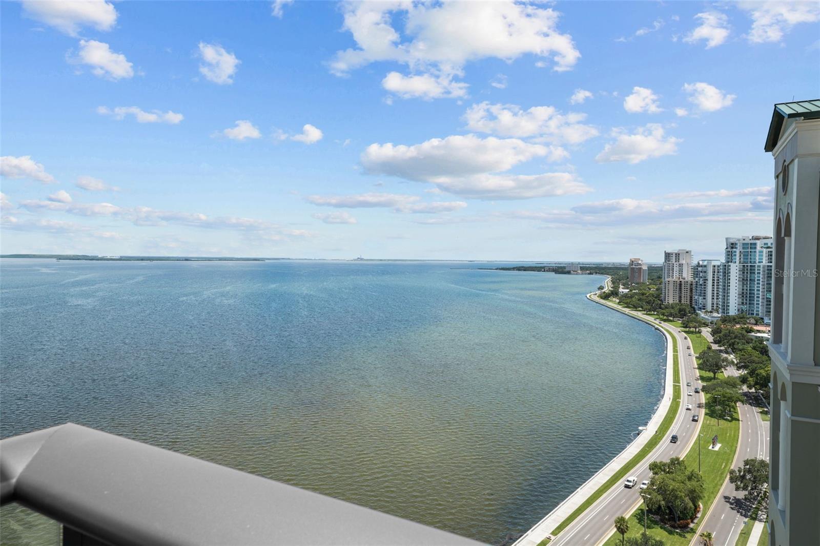 Views of Hillsborough Bay from 20th Floor