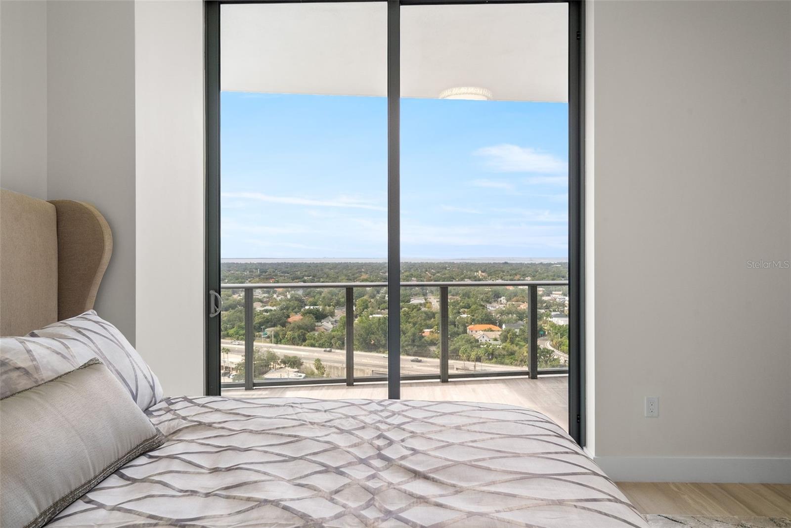 Spare Bedroom with Views from Tampa to St. Petersburg