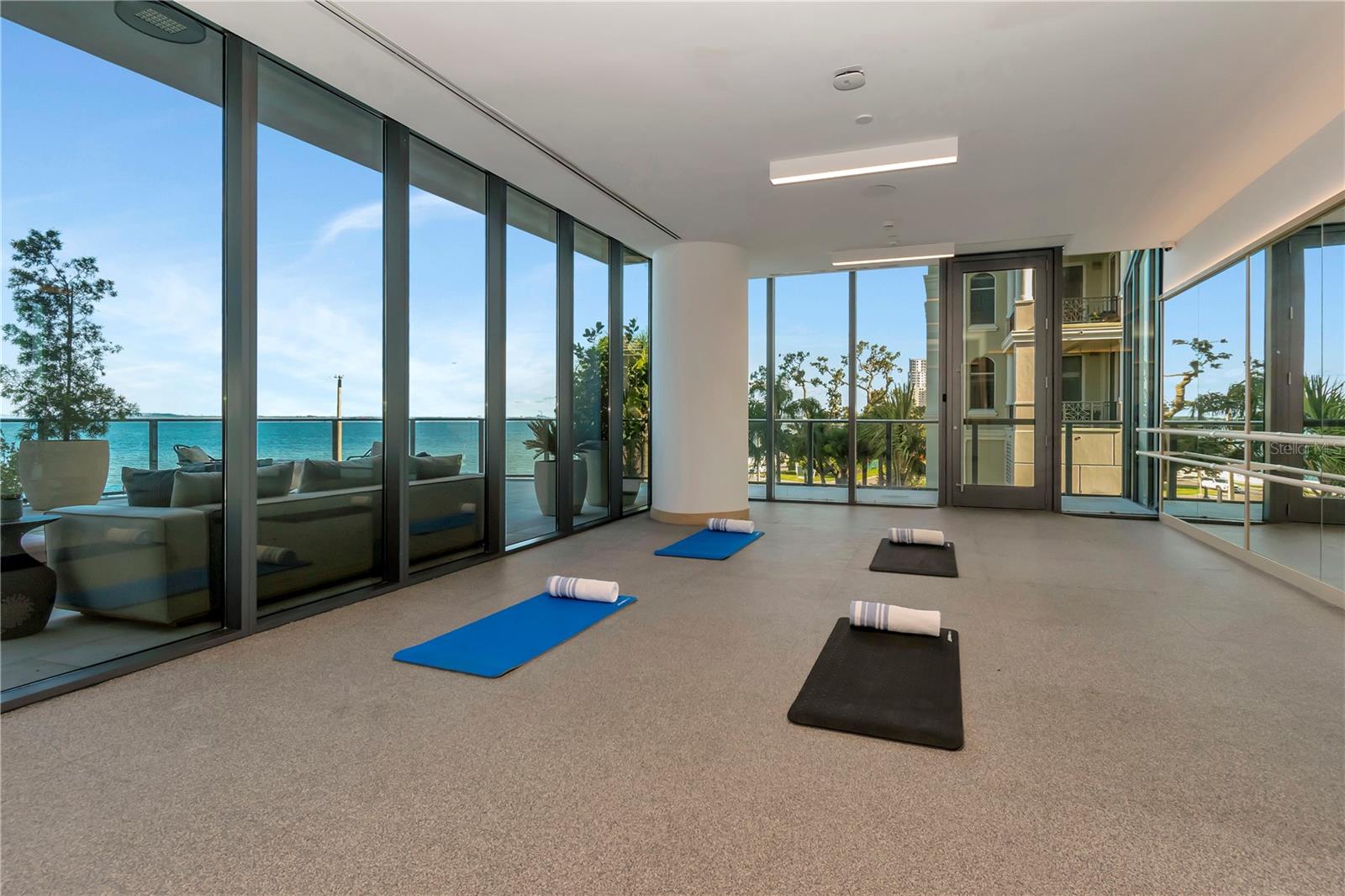 Fitness Center Overlooking Hillsborough Bay