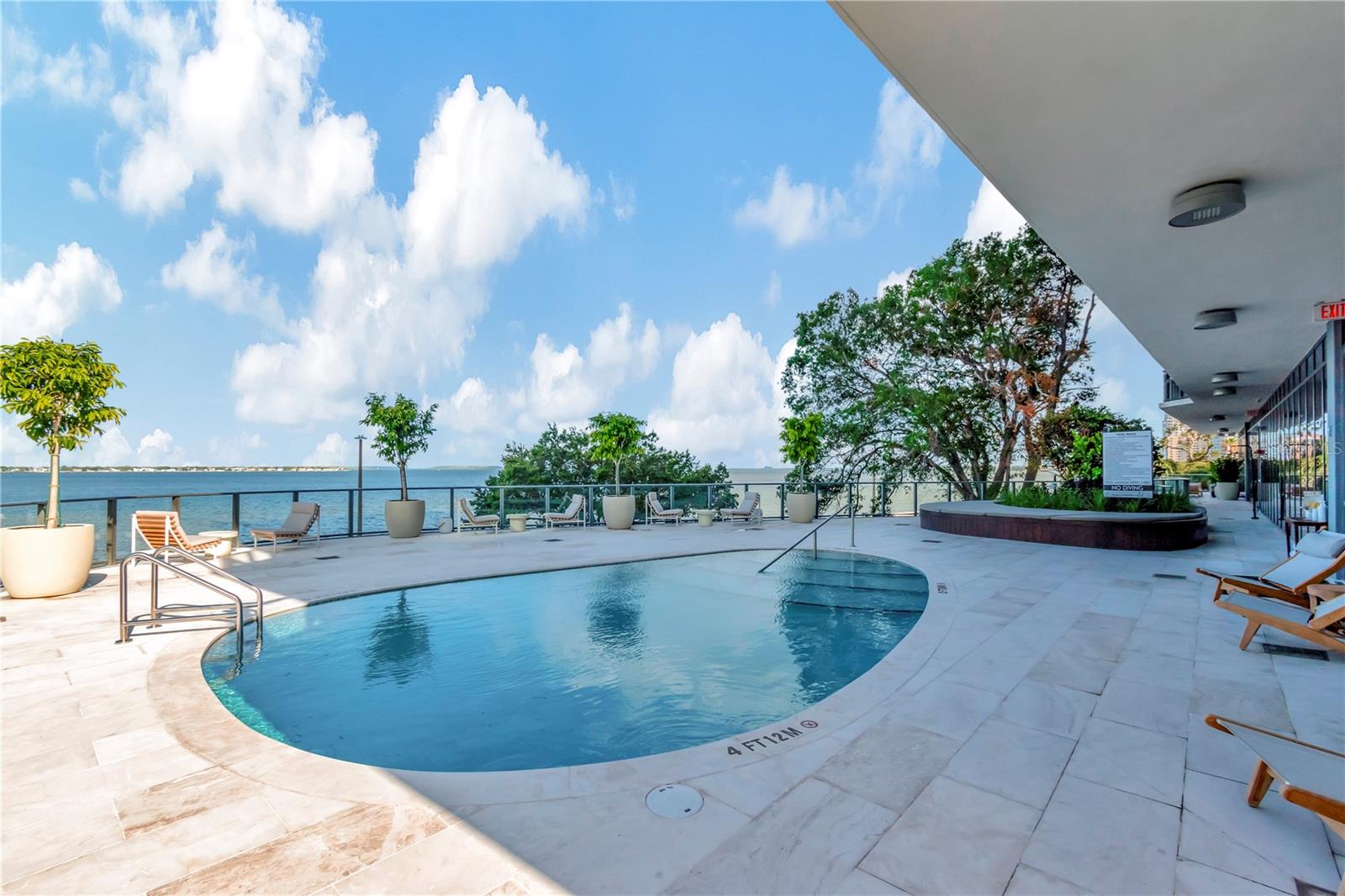 East Amenities Deck Overlooking Hillsborough Bay