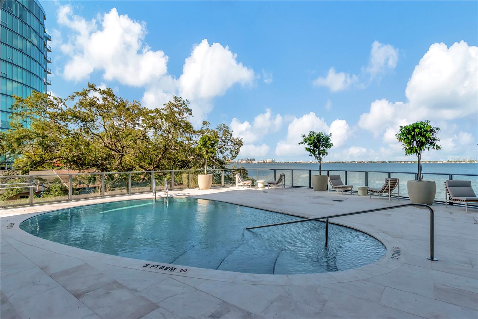 East Amenities Deck Overlooking Hillsborough Bay