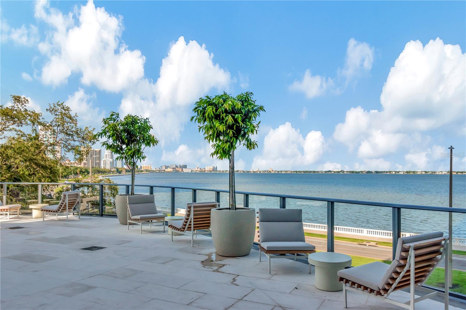 East Amenities Deck Overlooking Hillsborough Bay
