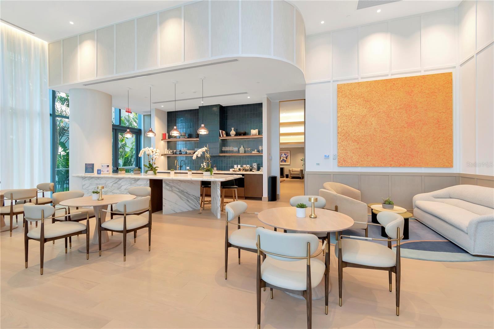 Demo Kitchen Serving Continental Breakfast