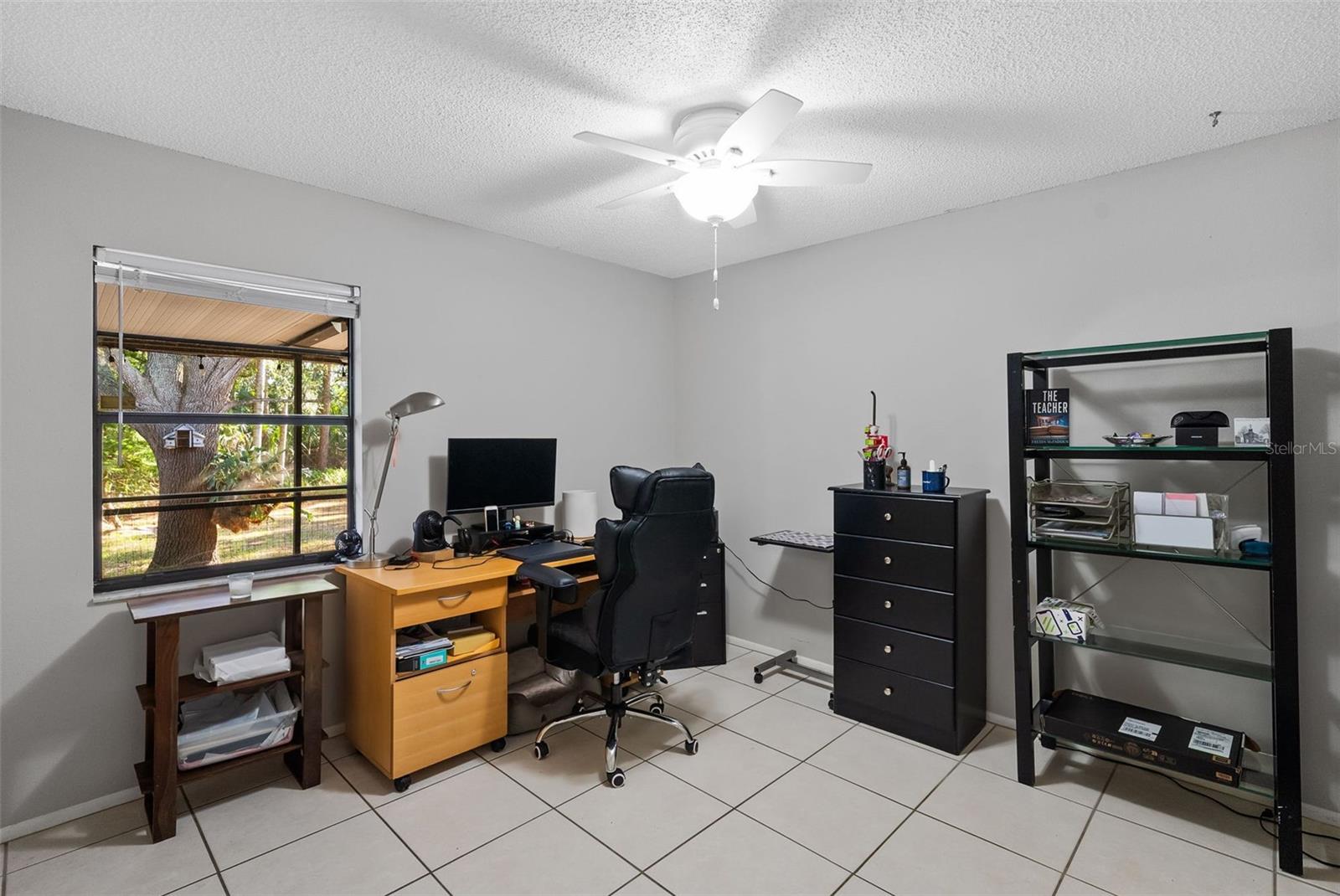 Bedroom 4 view of yard
