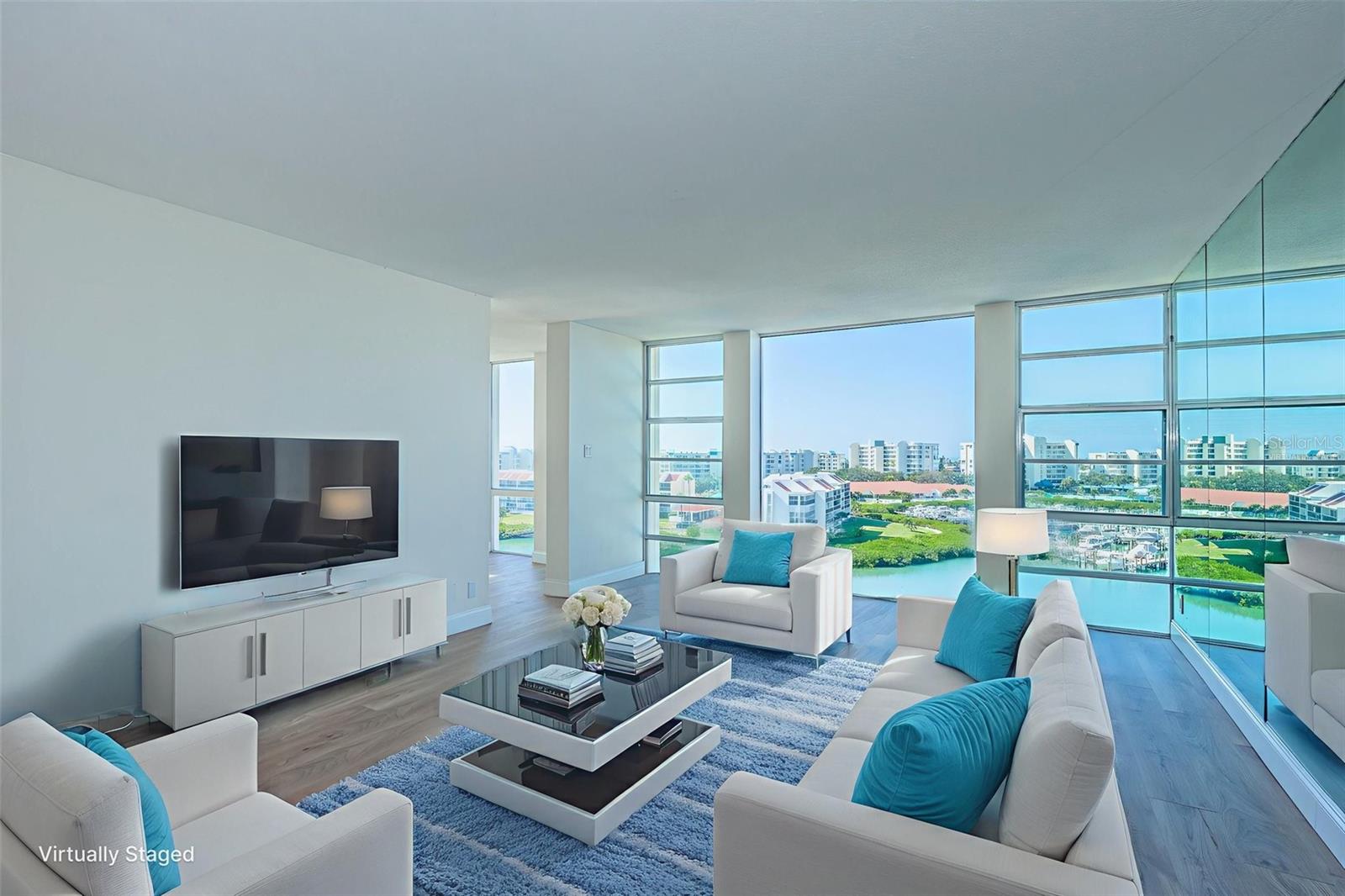 Living Room - Virtually Staged