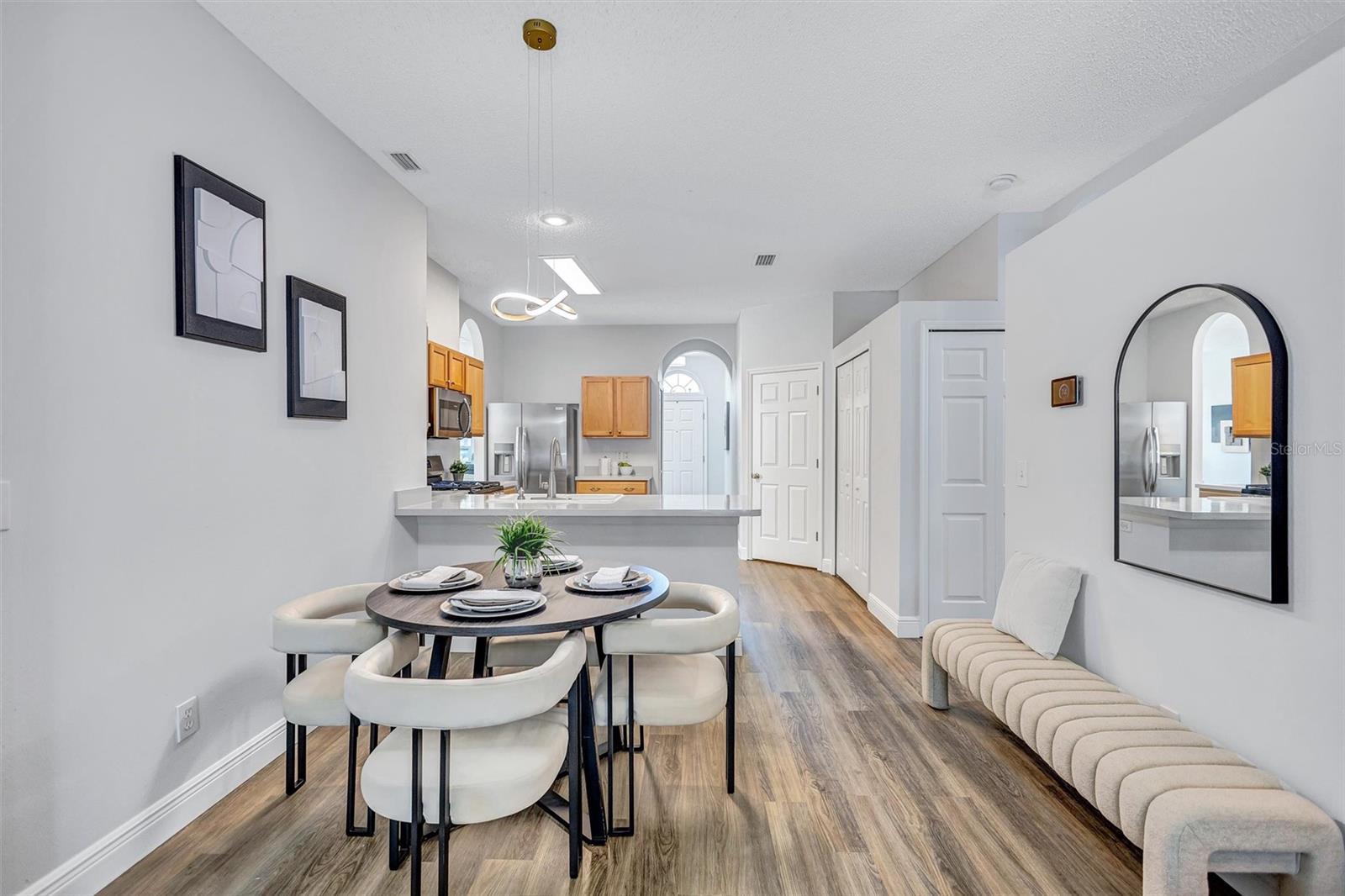Open kitchen/living room combo