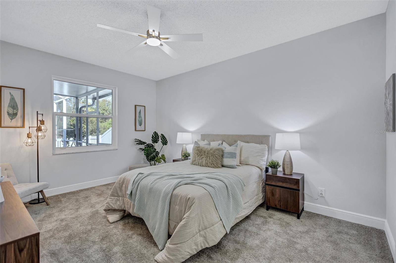 Primary bedroom suite