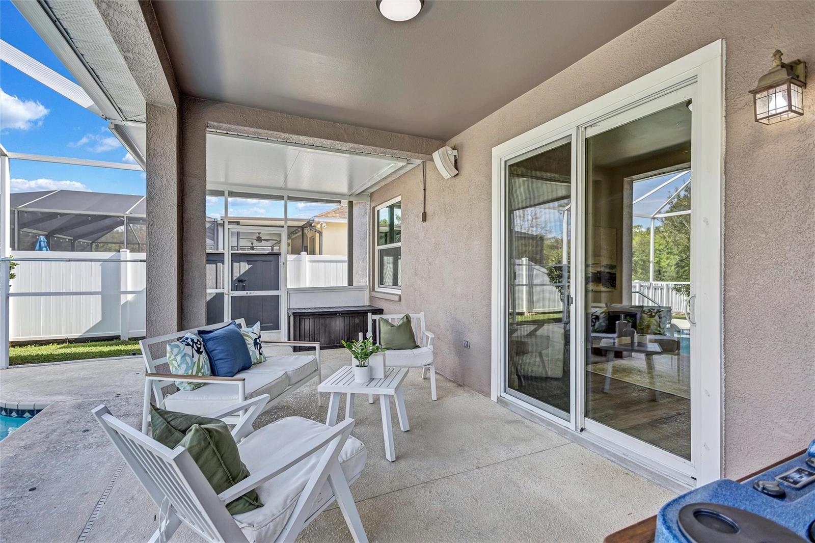 Double pane hurricane impact doors.