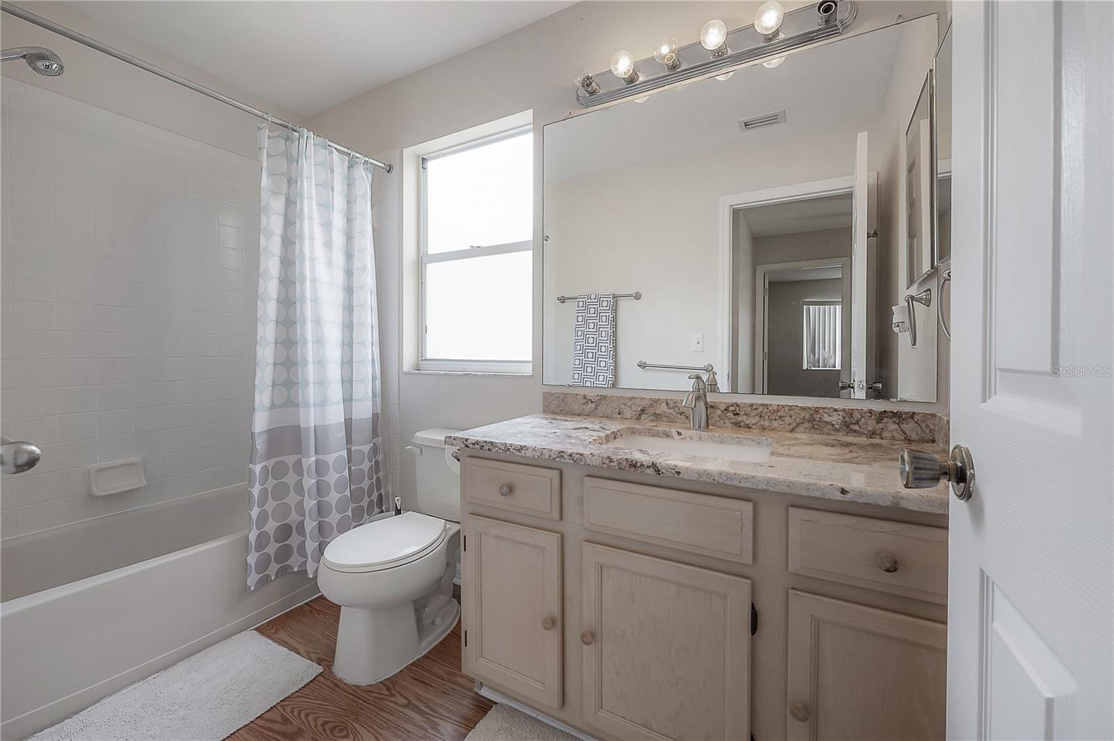 Upstairs guest bathroom
