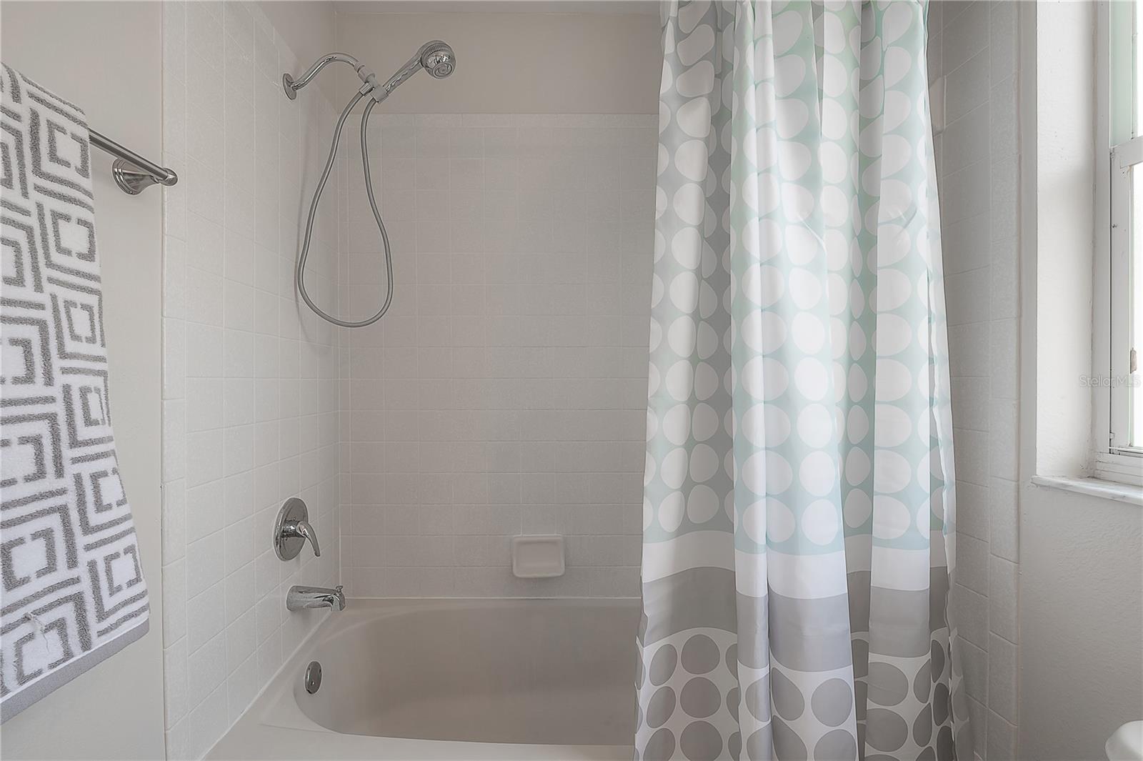 Upstairs guest bathroom