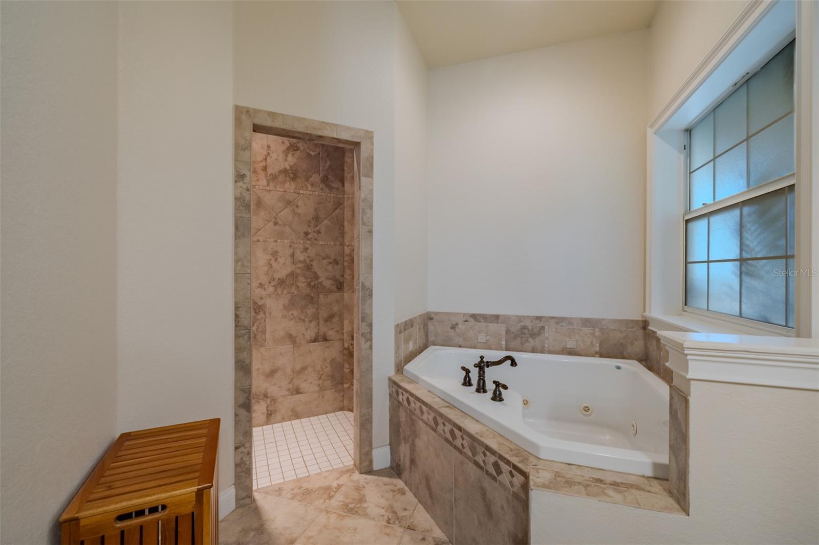 Ensuite - Jetted Garden Tub and Shower Room