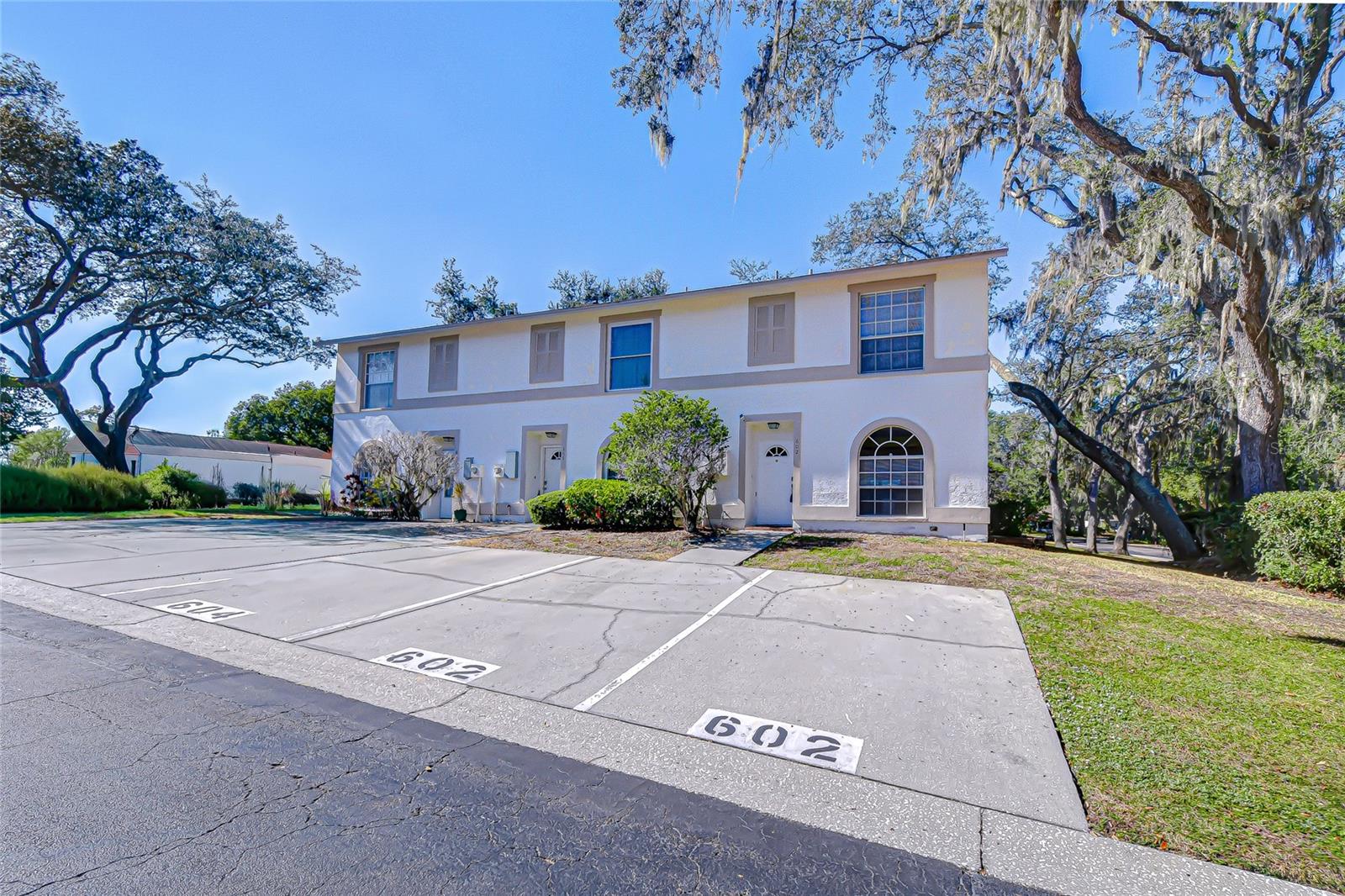 Reserved parking spots!