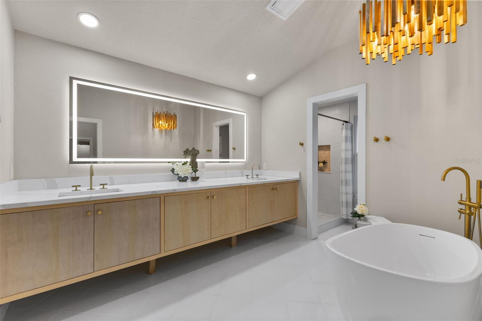 A spa-like Primary retreat.