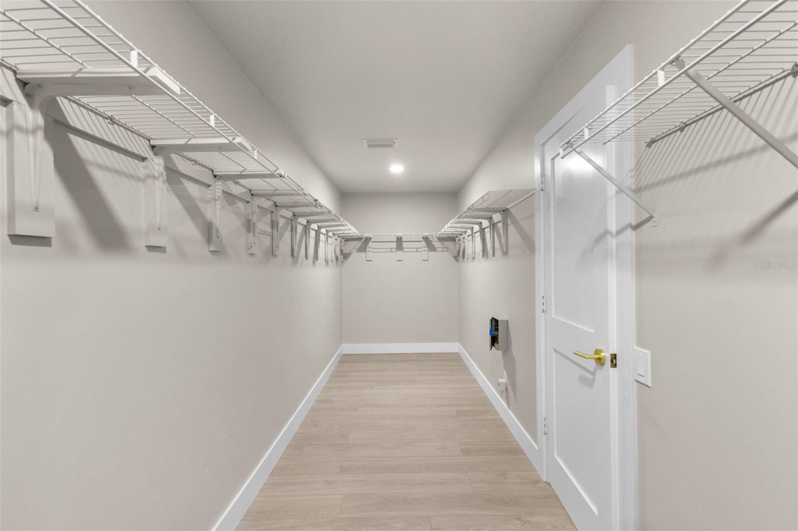 Your Primary walk-in closet.